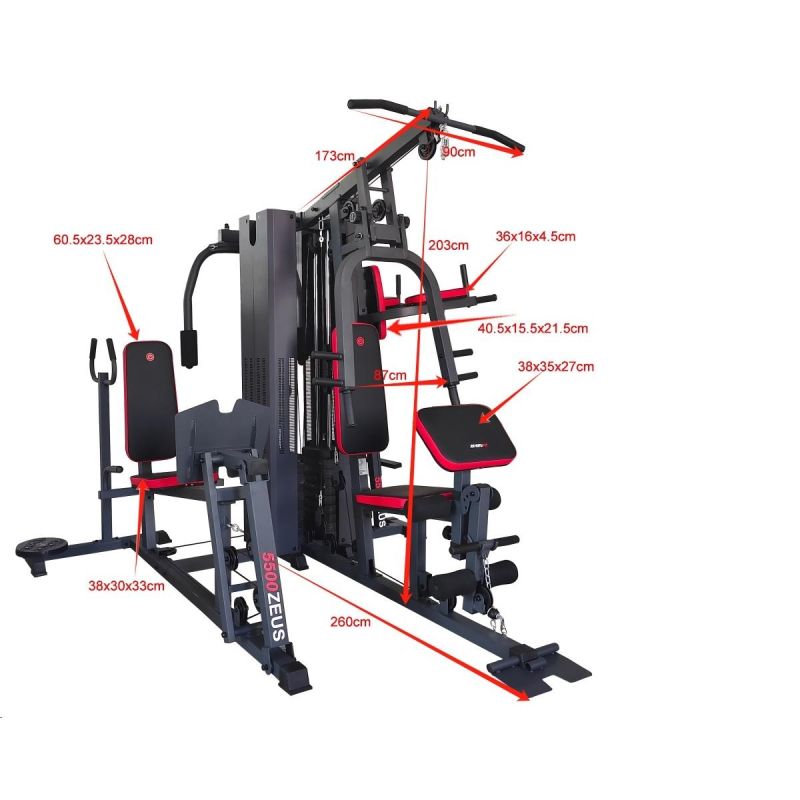 Enero Fit ZEUS 5500 többállomásos erőgép - termékfotó 9