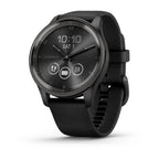Garmin Vivomove Trend hibrid okosóra – Fekete