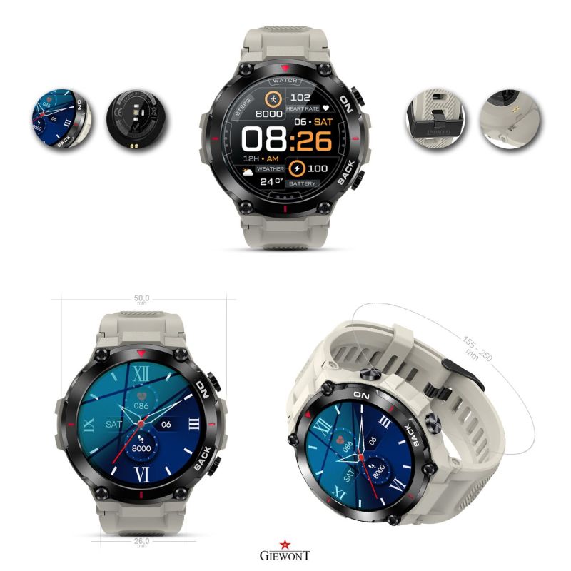 Giewont Pionier GPS GW460 okosóra – Light Stone