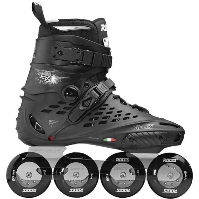 Roces X35 TIF görkorcsolya Hell Lock csattal, részletkép