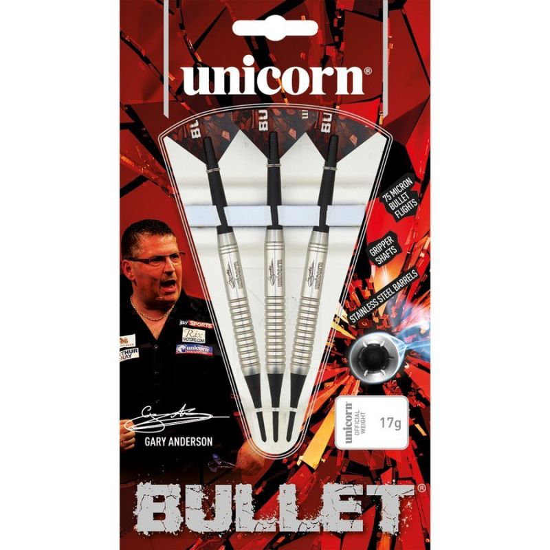 Unicorn Bullet Stainless Steel Gary Anderson nyílkeszlet