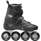 Roces X35 TIF fekete-ezüst freestyle inline görkorcsolya, termékfotó