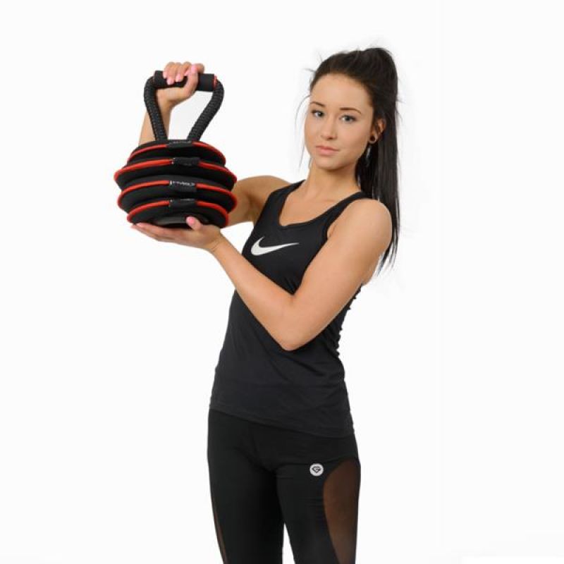HMS KRM20 állítható puha kettlebell, 0,6–8,75 kg – termékfotó 27