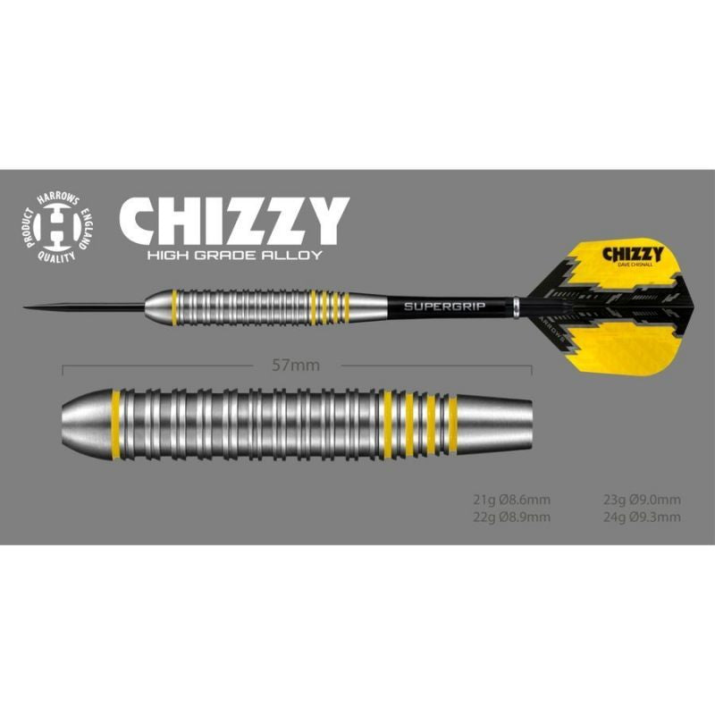 Harrows Chizzy Brass nyílkeszlet dobozban