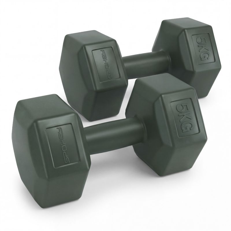Spokey MONSTER kézisúlyzópár, 2 × 5 kg – termékfotó 2