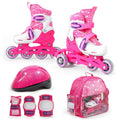 SMJ Sport Combo Pink LED 2in1 görkorcsolya szett