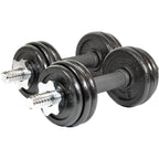Enero Fit öntöttvas kézisúlyzókészlet, 2 × 7,5 kg – termékfotó 2