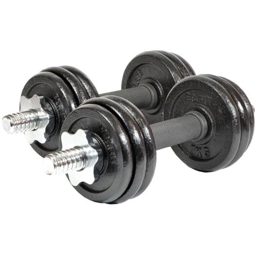 Enero Fit öntöttvas kézisúlyzókészlet, 2 × 7,5 kg – termékfotó 2