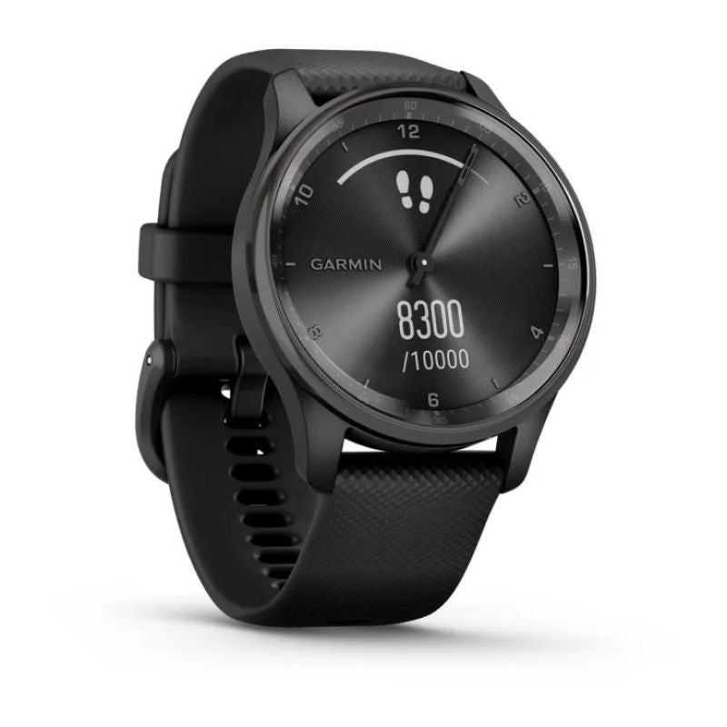 Garmin Vivomove Trend hibrid okosóra – Fekete