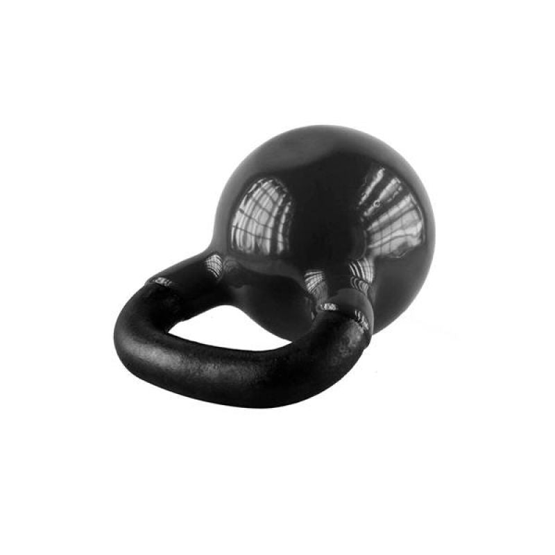HMS KNV04 vinilbevonatú kettlebell, 4 kg, fekete – termékfotó 2