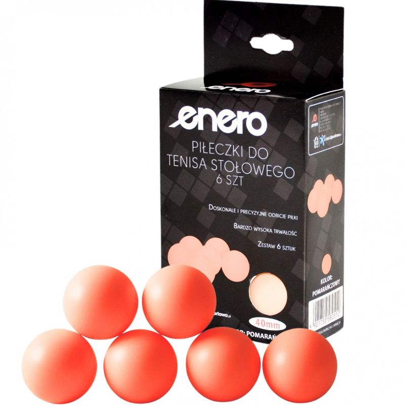 Enero pingpong labdák narancs színben