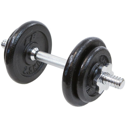 Enero Fit öntöttvas kézisúlyzókészlet kofferben, 10 kg – termékfotó 2