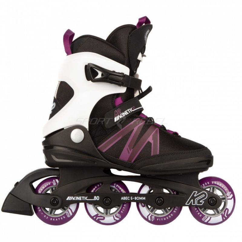 K2 Kinetic 80 Pro XT W görkorcsolya Speed Lace rendszerrel, részletkép