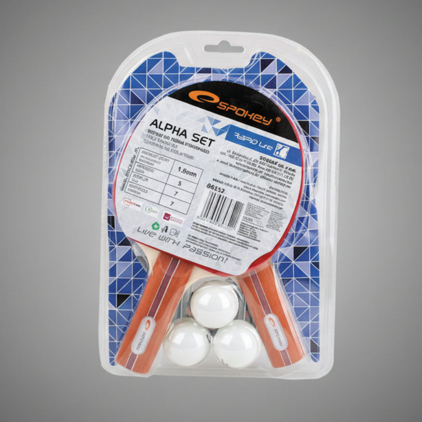 SPOKEY ALPHA PING PONG Készlet hálóval
