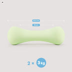 Spokey BONE neoprén kézisúlyzópár, 2 × 3 kg – termékfotó 11