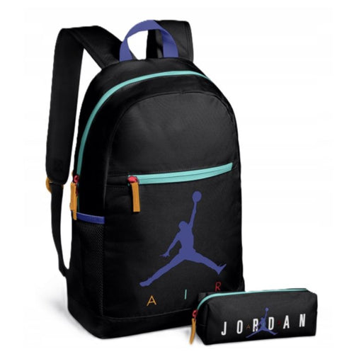 Air Jordan DZ0703-013 hátizsák tolltartóval, fekete – termékfotó 1
