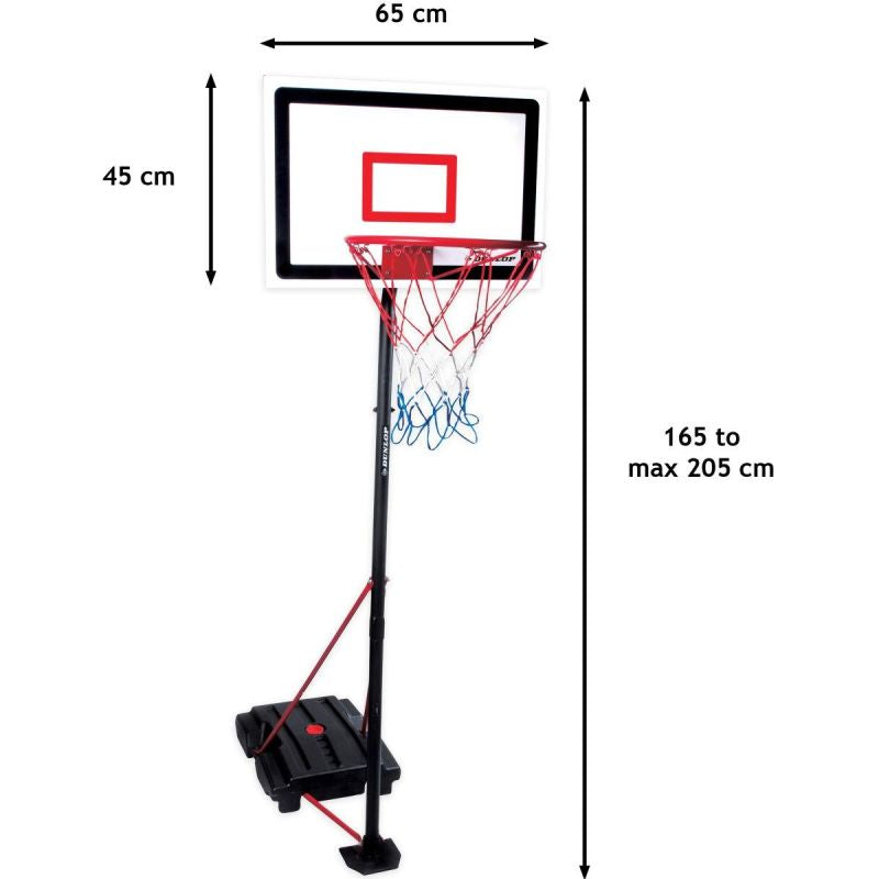 Dunlop állítható kosárlabdakészlet, 1,65–2,05 m – termékfotó 4