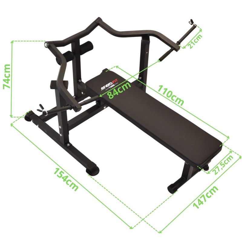 Enero Fit T-2000 edzőpad nyomókarokkal - termékfotó 10