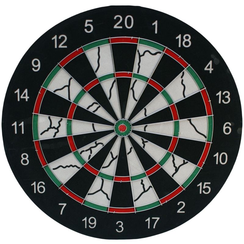 Kültéri karton céltábla 45cm 6 nyíllal