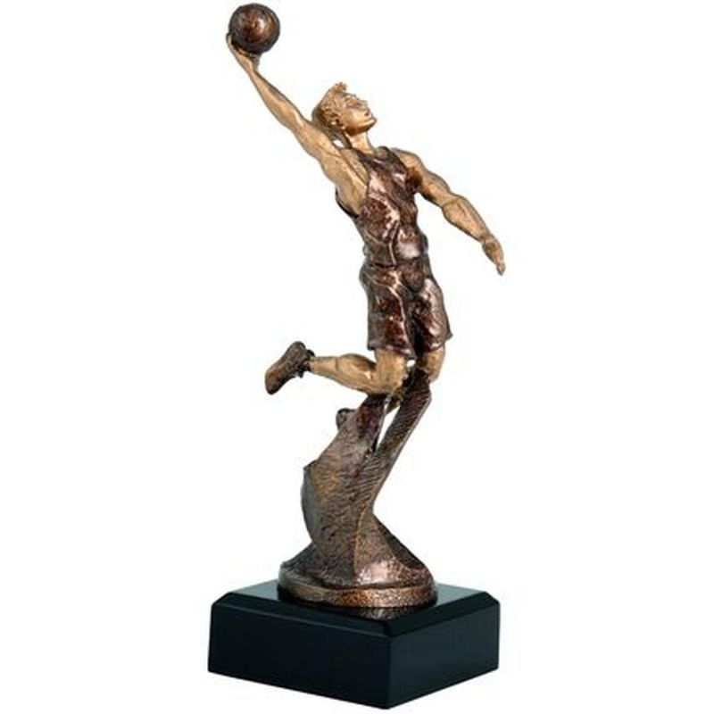 Tryumf RTY1203/BR kosárlabdás díjfigura, 24,5 cm – termékfotó 1