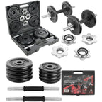 Enero Fit öntöttvas kézisúlyzókészlet, 2 × 9,5 kg – termékfotó 5