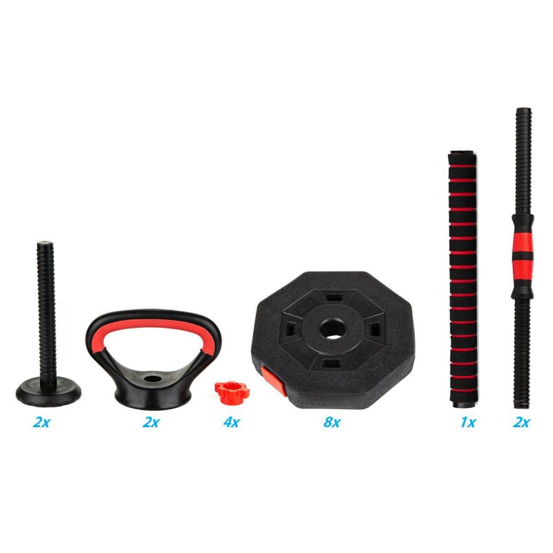 Enero Fit 4 az 1-ben kompozit súlyzókészlet, 20 kg – termékfotó 10