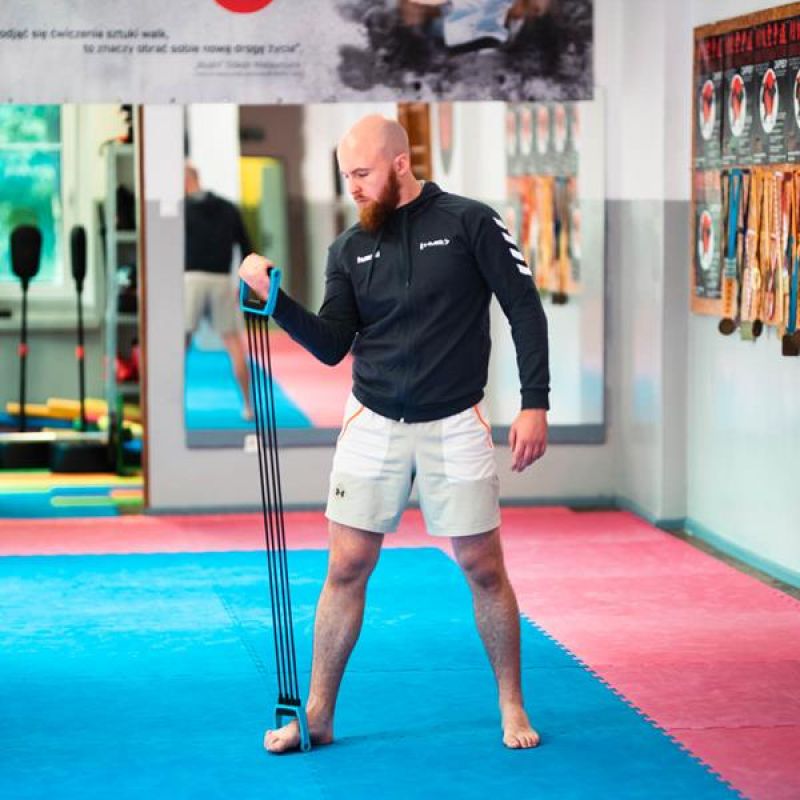 HMS EM09 Expander – upper body strengthening rubber rope