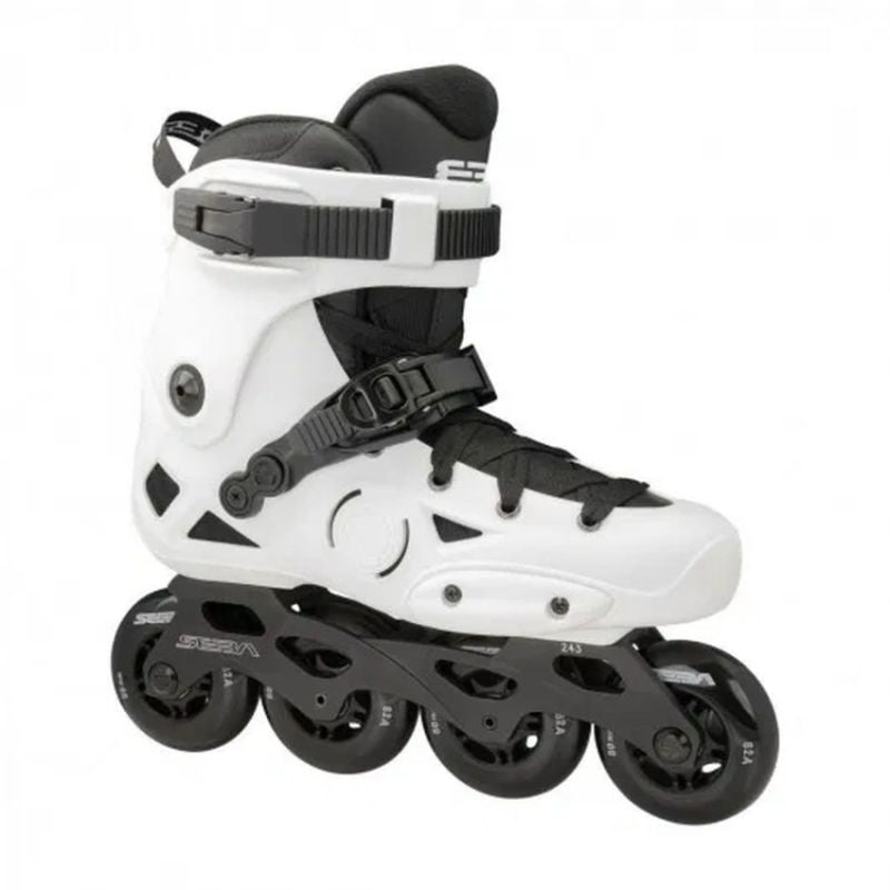 SEBA E3 80 Premium fehér freeskate görkorcsolya, termékfotó