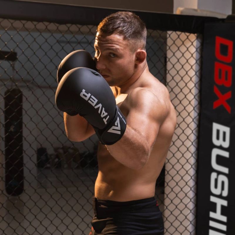 DBX Bushido Taver Black One Origin boxkesztyű, 8 oz – termékfotó 3