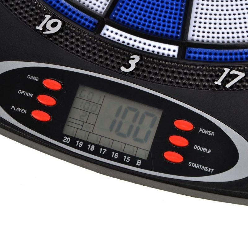 Enero elektronikus céltábla kijelzője közelről
