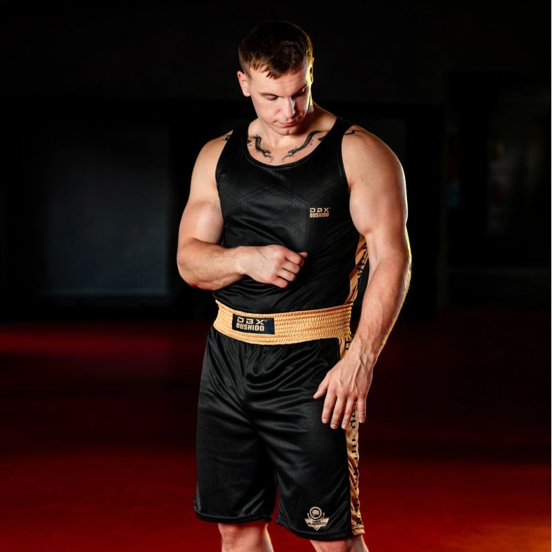DBX Bushido GOLD ujjatlan boxfelső – termékfotó 2