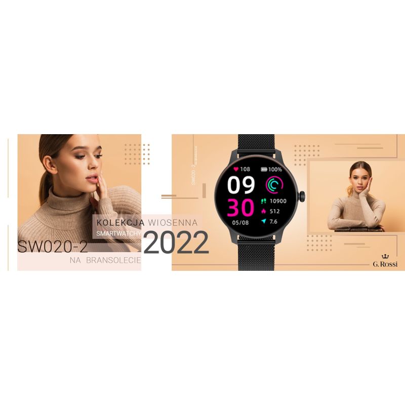 G.Rossi SW020-2 okosóra – Fekete