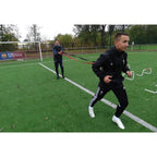 Yakimasport 100180 gyorsasági edzőöv. Derékra rögzíthető edzőöv partneres ellenállásos gyakorlatokhoz. 3. gyári termékfotó.